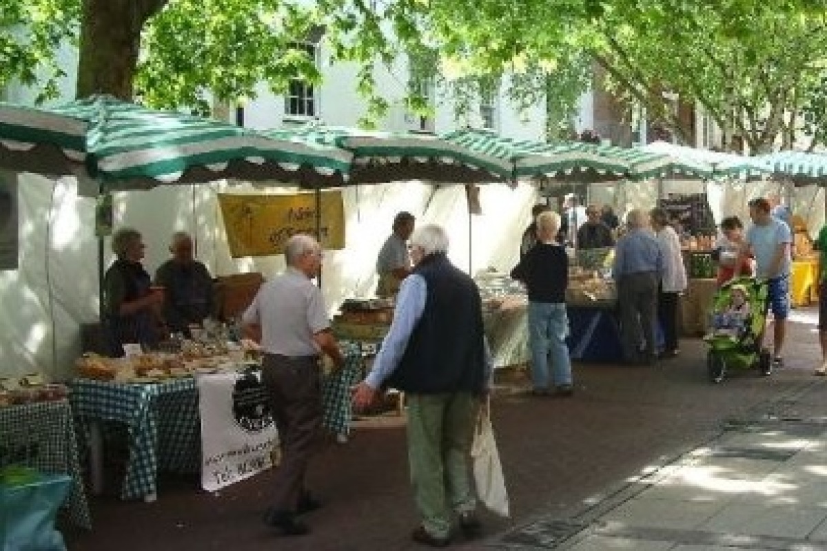Taunton's Farmer's Market.